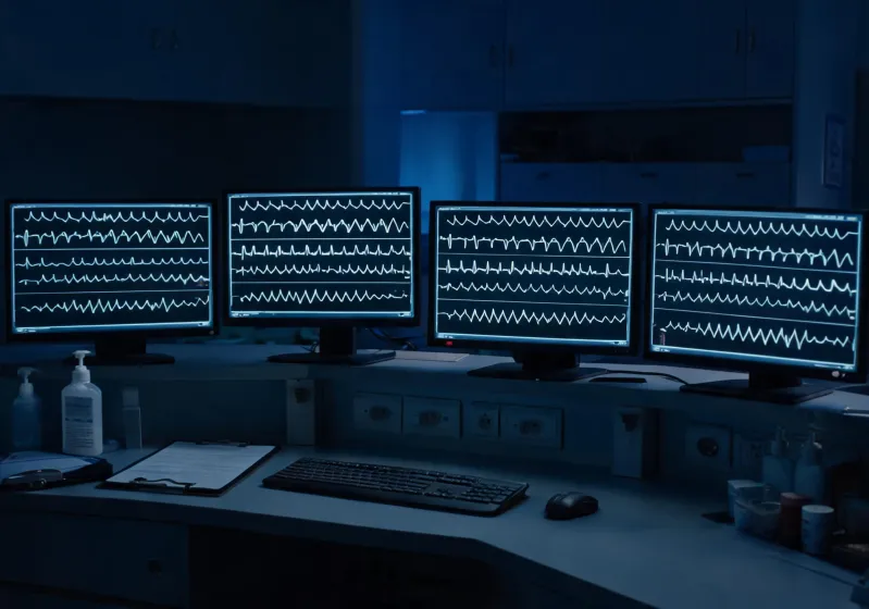 Central telemetry monitoring station