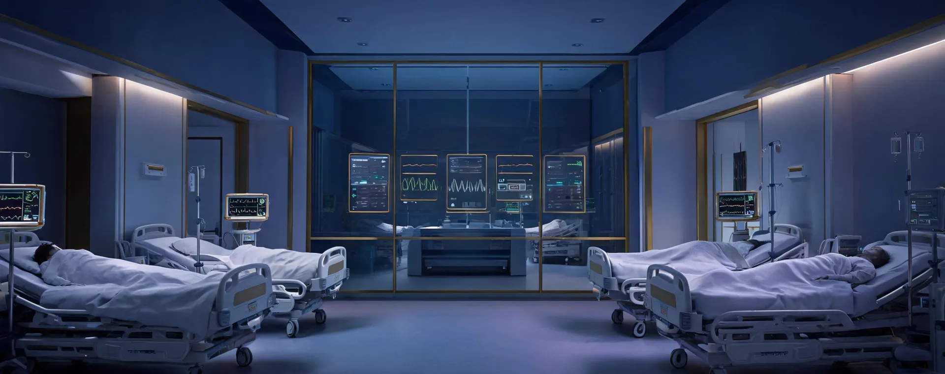Connected hospital care setting